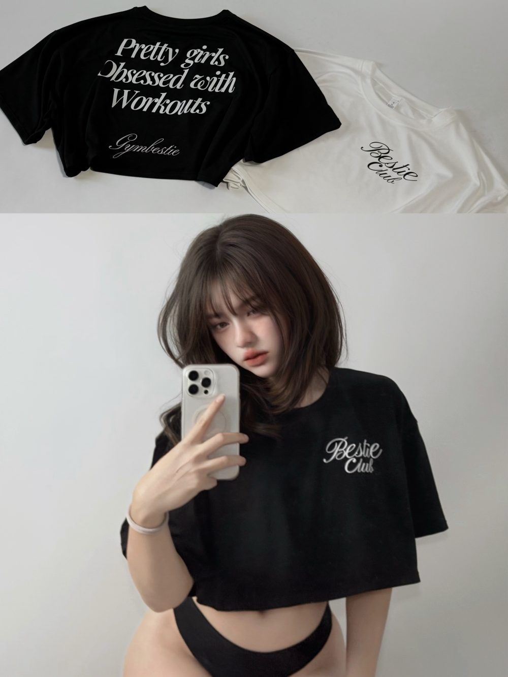 PRETTY GIRLS CROP TOP